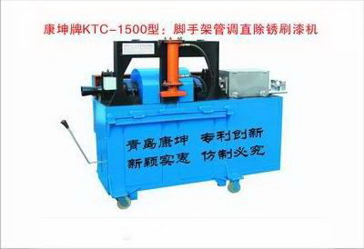 钢架管校直除锈刷漆机与钢管除锈抛光机的应用与优势